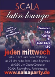 Mittwochs Salsa im SCALA Regensburg